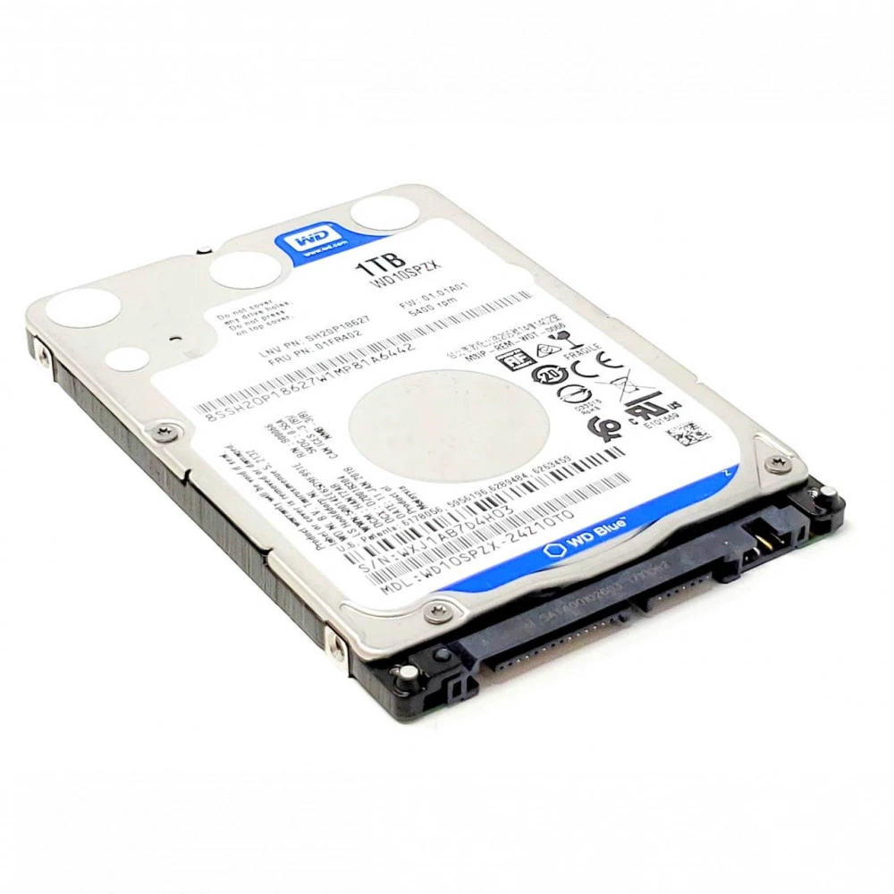 Жесткий диск Western Digital WD10SPZX WD10SPZX-08Z10T1 HDD (классические), 1 ТБ, 2.5 дюйма, SATA