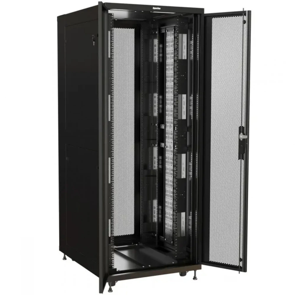 Серверный шкаф Hyperline Шкаф напольный 19-дюймовый 47U 2282х800х1000 мм (ВхШхГ) TSR-4781-HDUH-22-R101-RAL9005