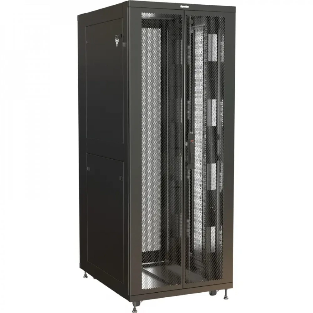 Серверный шкаф Hyperline Шкаф напольный 19-дюймовый 47U 2282х800х1000 мм (ВхШхГ) TSR-4781-HDUH-22-R101-RAL9005