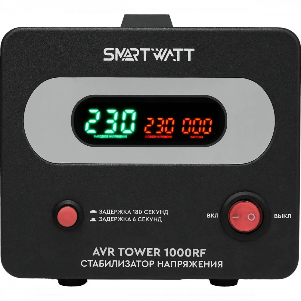 Стабилизатор SMARTWATT AVR Tower 1000RF 4512020370002