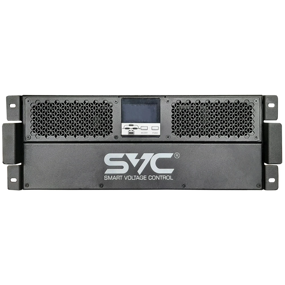 Источник бесперебойного питания SVC RT-6KL-LCD/R7 Двойное преобразование (On-Line), Стоечный (Rack), 6000 ВА, 6000 Вт