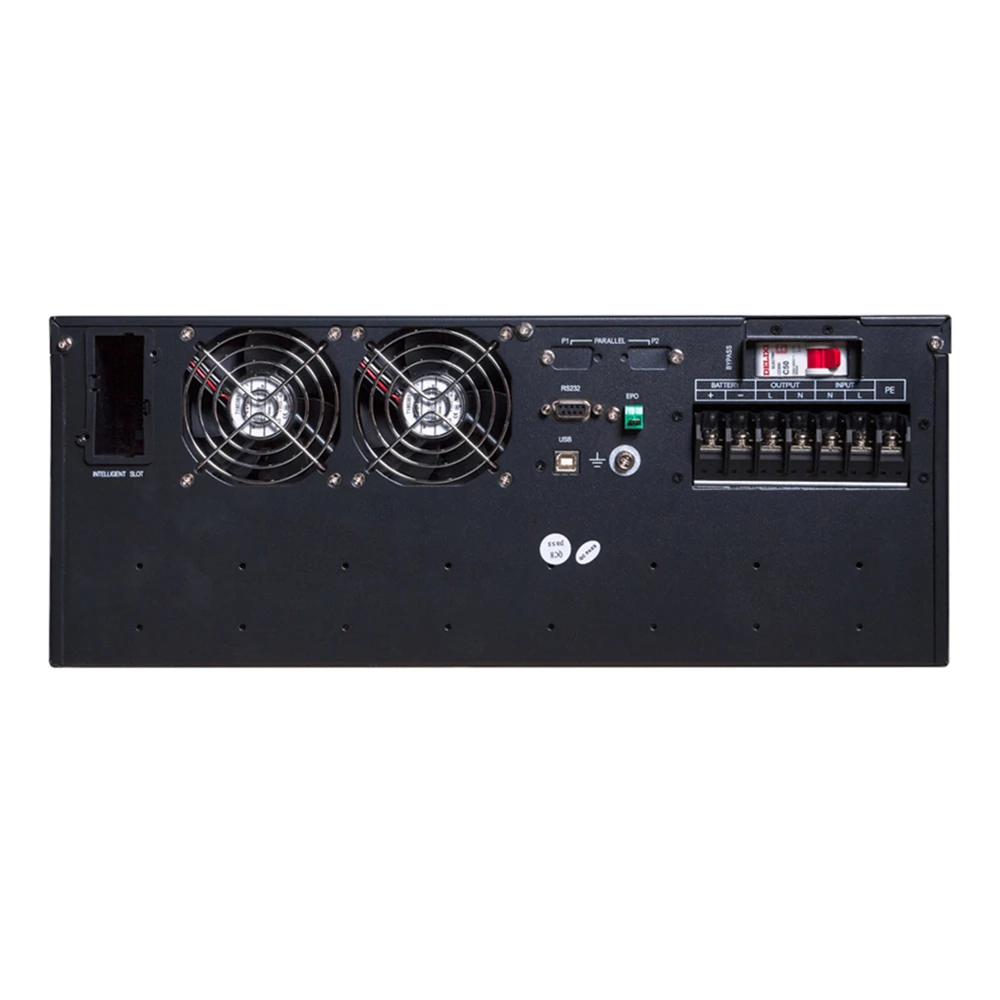 Источник бесперебойного питания SVC RT-6KL-LCD/R7 Двойное преобразование (On-Line), Стоечный (Rack), 6000 ВА, 6000 Вт