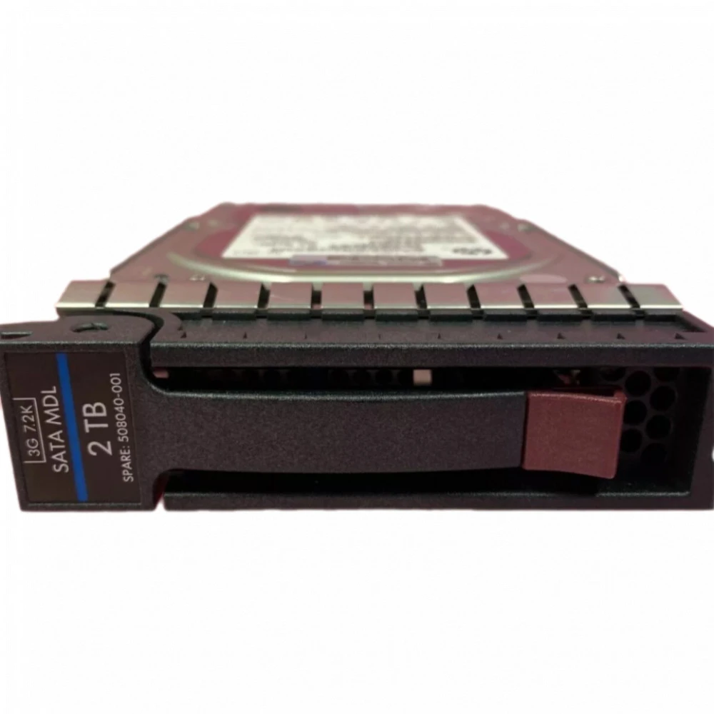 Серверный жесткий диск HPE 2TB 7.2K 3G SATA 3.5 507632-B21-REF 3,5 LFF, 2 ТБ, SATA