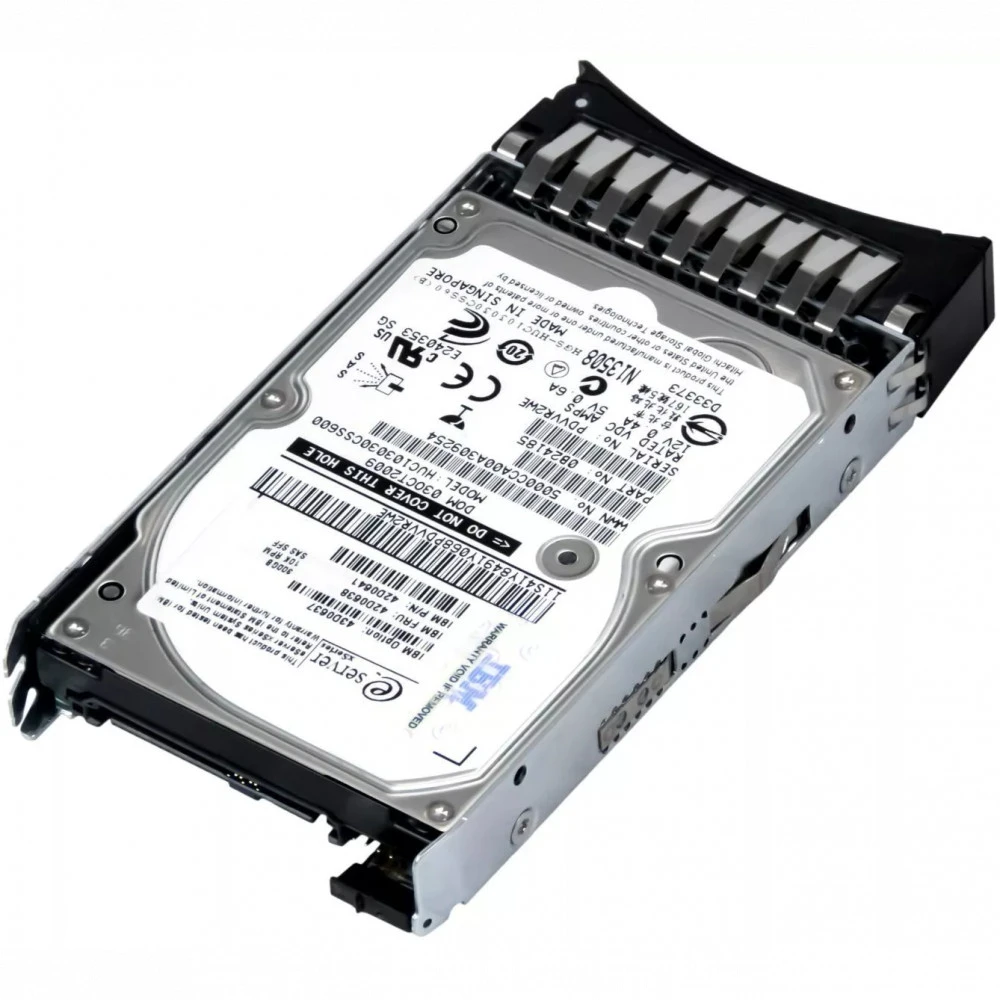 Серверный жесткий диск IBM 300GB 6G 10K 2.5 SHS SAS 42D0638 2,5 SFF, 300 ГБ, SAS