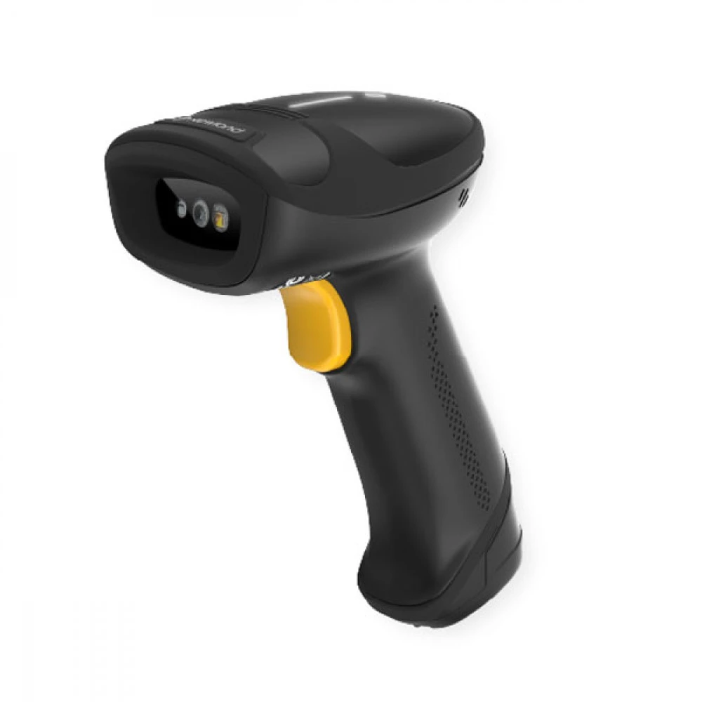 Сканер штрихкода Newland HR3000-BT NLS-HR3000-BT Ручной беспроводной, 2D, USB, Bluetooth, Черный, С подставкой