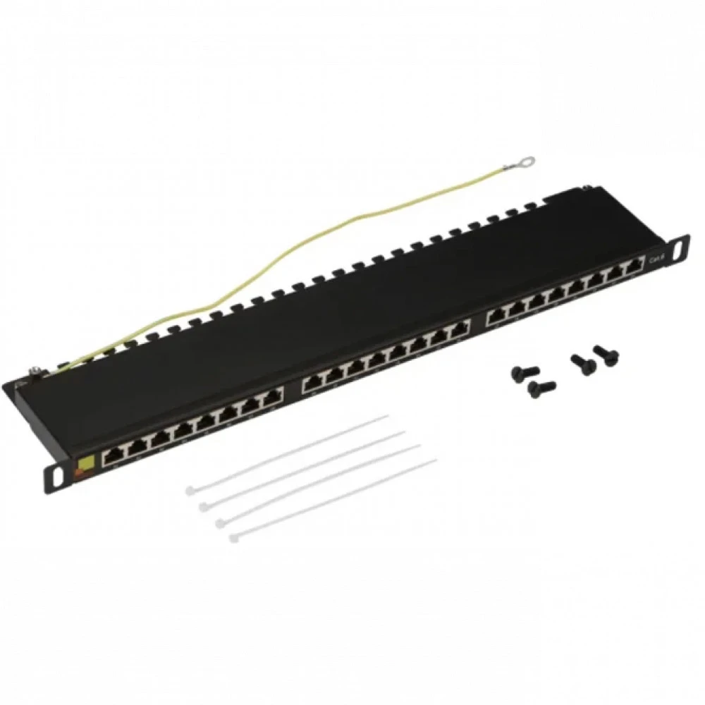 Патч-панель LANMASTER LAN-PPC24S6 24 порта, UTP, Cat. 6