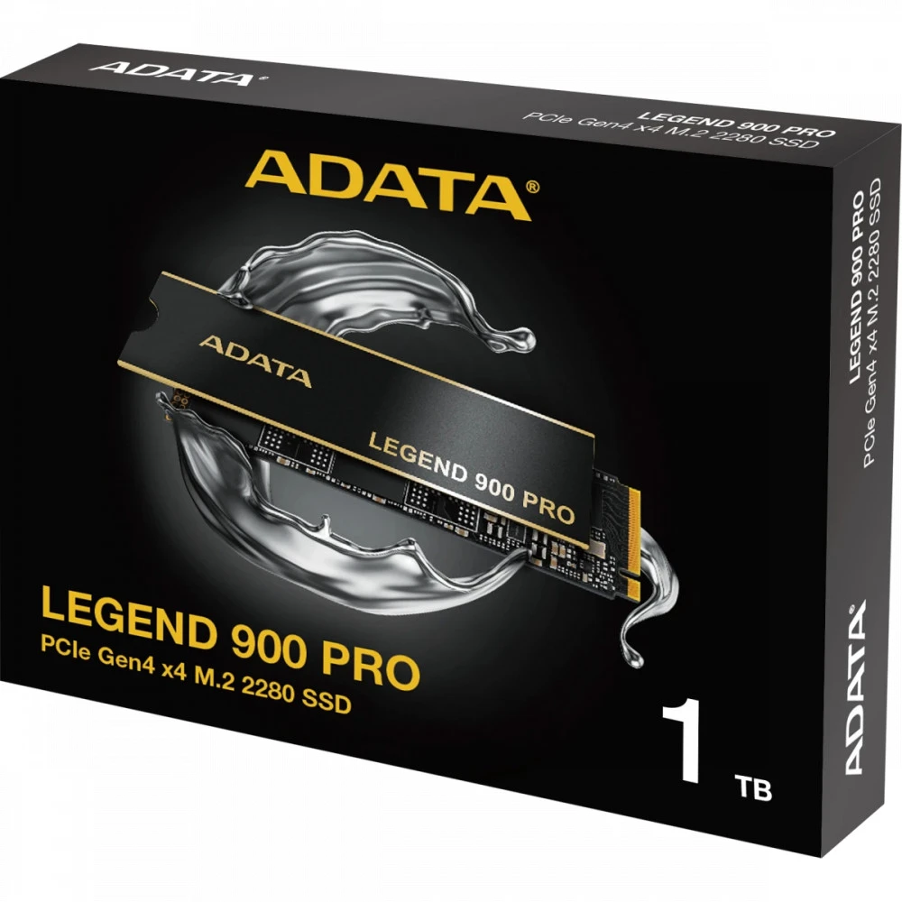 Жесткий диск ADATA Legend 900 PRO SLEG-900P-1TCS SSD (твердотельные), 1 ТБ, M.2, PCIe
