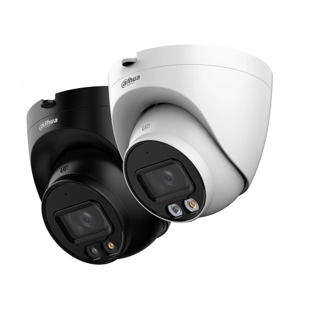 IP видеокамера Dahua DH-IPC-HDW2249TP-S-IL-0280B-B (Black) Купольная, Уличная, Проводная, 2.8 мм, 1/2.8", 2 Мп ~ 1920×1080 Full HD