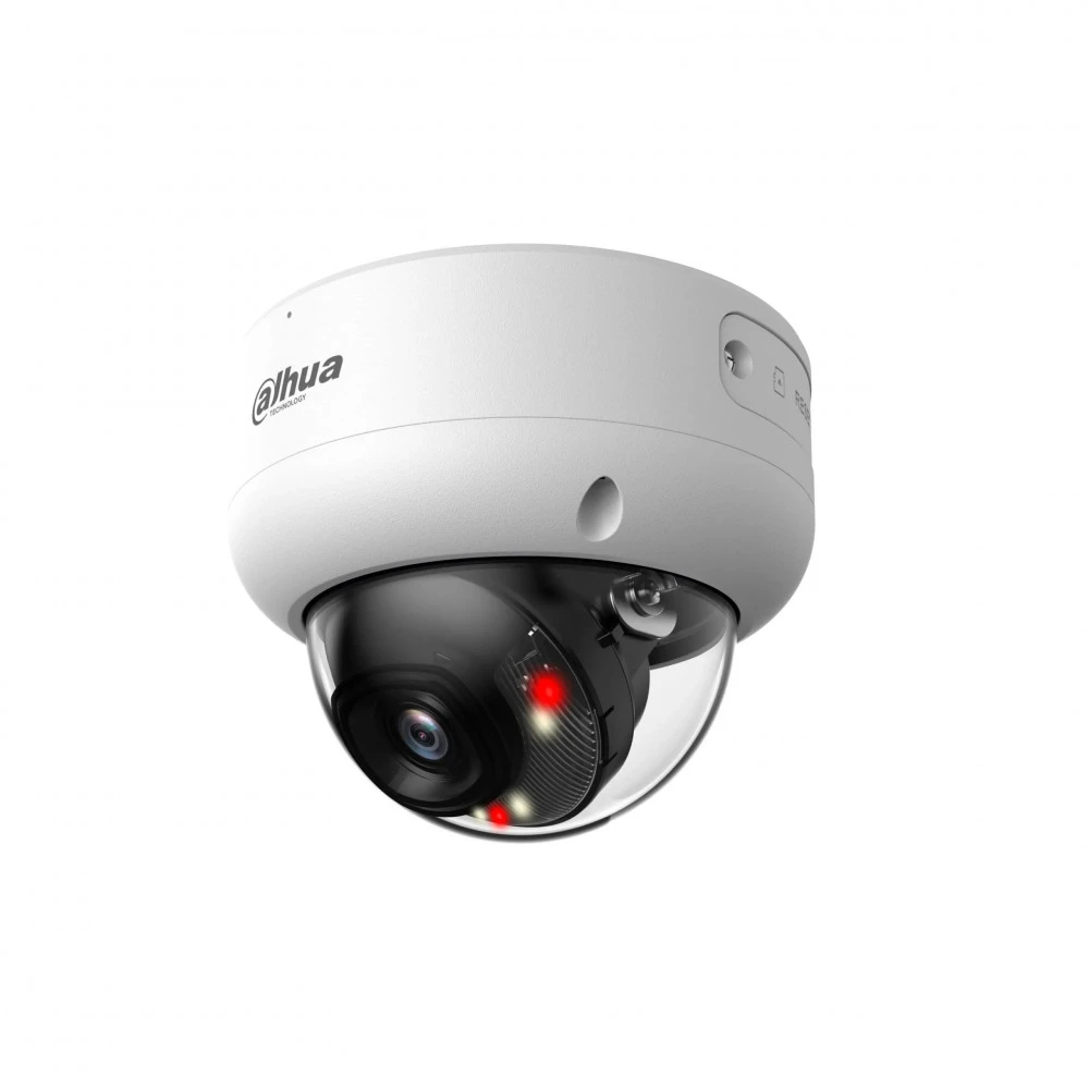 IP видеокамера Dahua DH-IPC-HDBW3449EP-S-IL-0280B Купольная, Уличная, Проводная, 2.8 мм, 1/2.9", 4 Мп ~ 2688×1520
