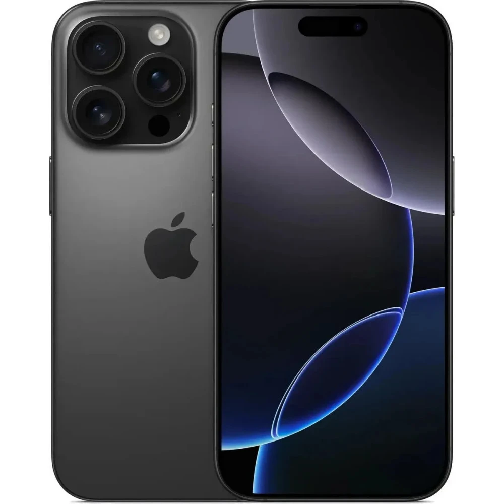 Смартфон Apple iPhone 16 Pro 256GB Black Titanium MYN03AE/A 256 Гб, 8 Гб