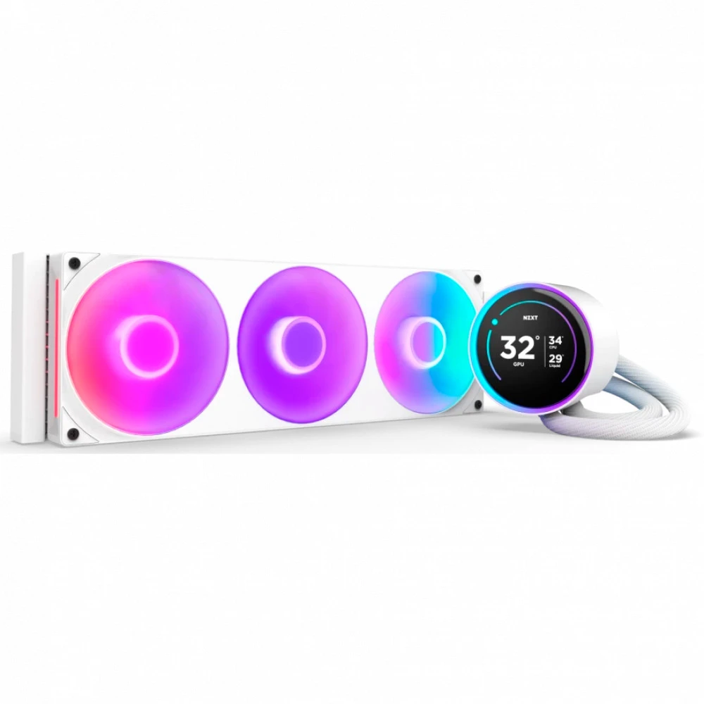 Система охлаждения NZXT Kraken Elite 360 RGB RL-KR36E-W2 Для процессора