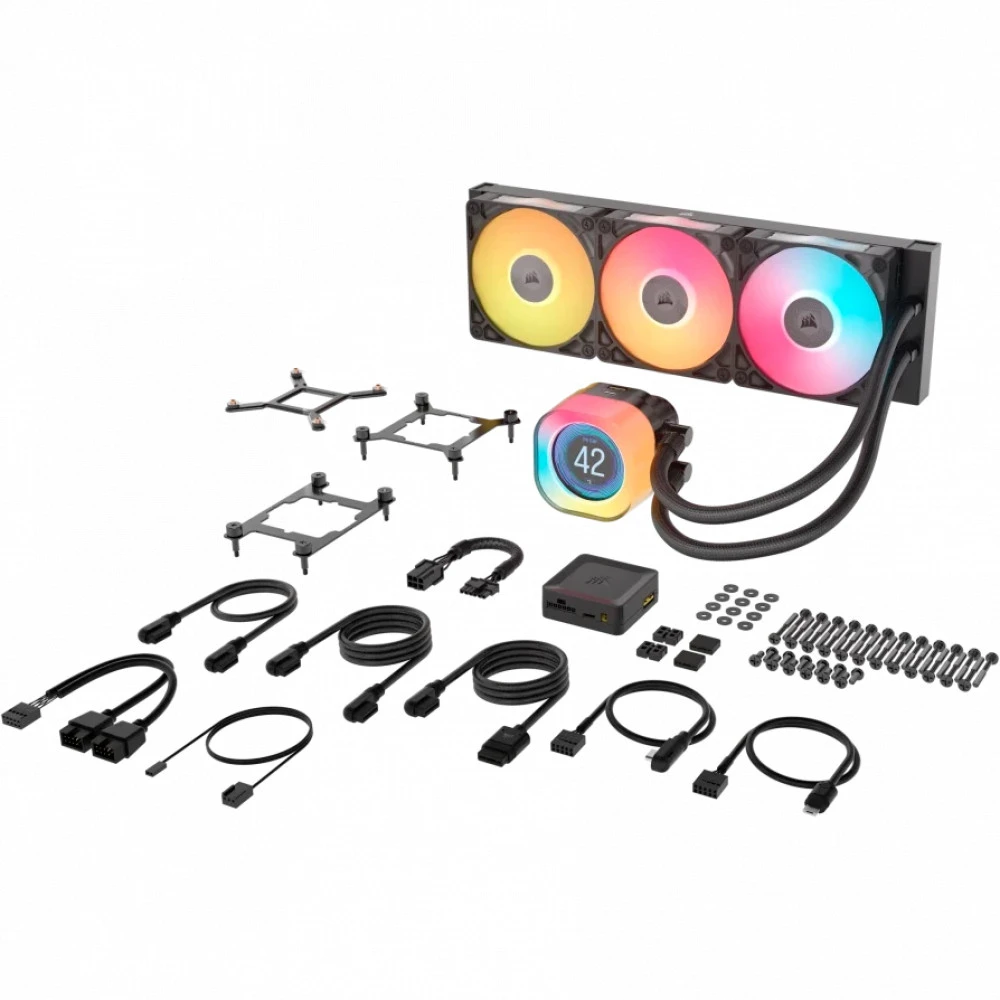 Система охлаждения Corsair iCUE LINK TITAN 360 RX LCD Black CW-9061023-WW Для процессора