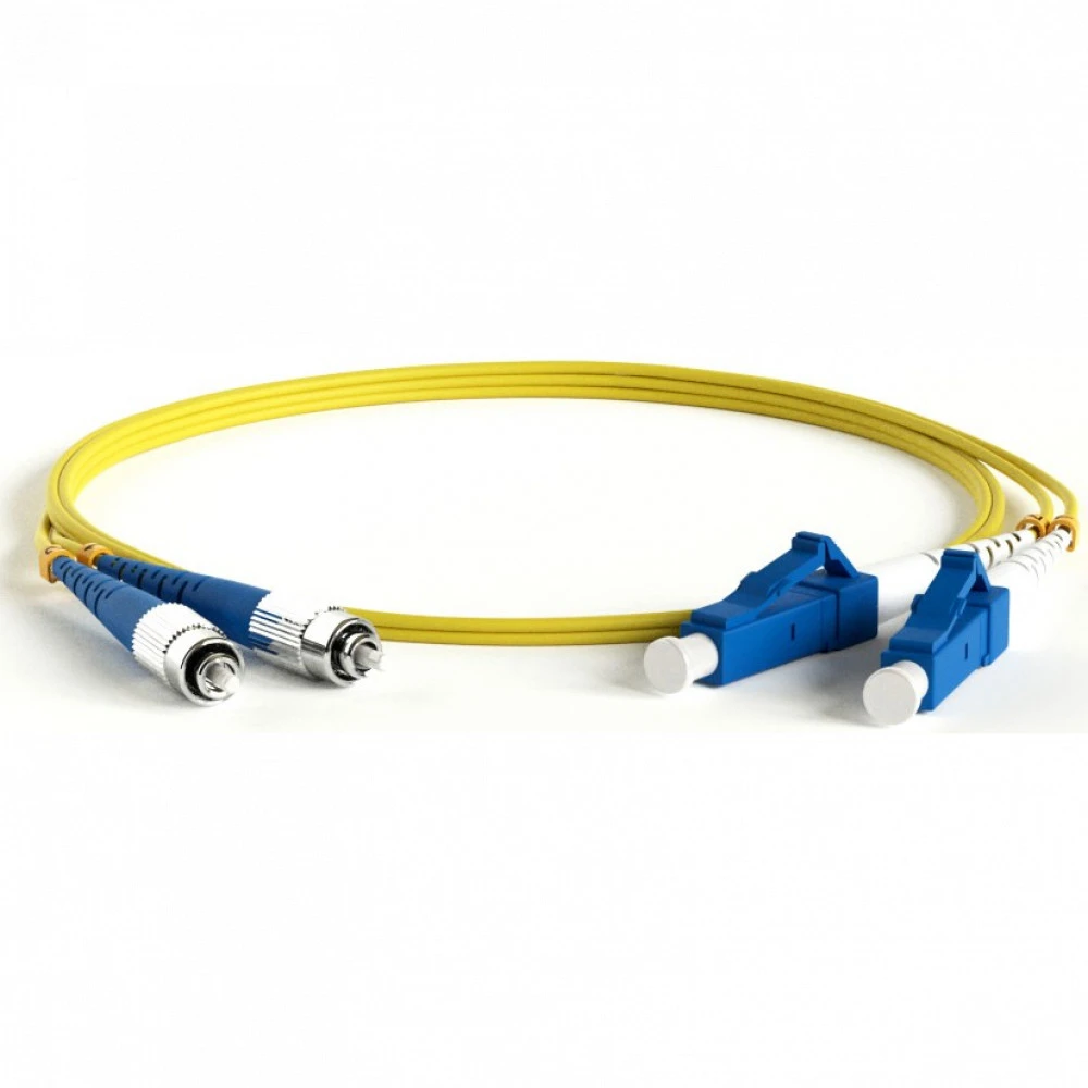 Оптический патч-корд Hyperline FC-D2-9-FC/UR-LC/UR-H-5M-LSZH-YL