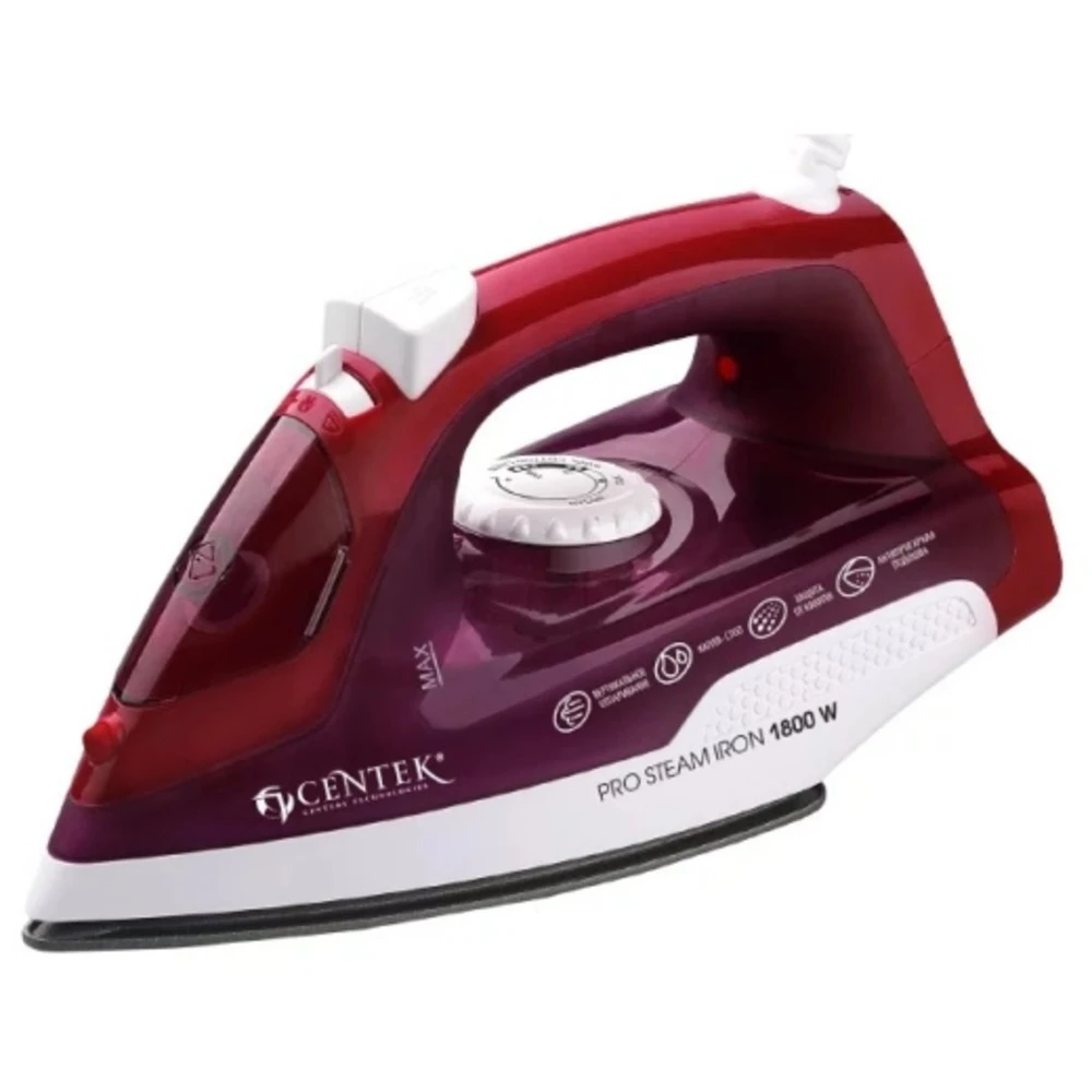 Centek CT-2347 PURPLE Утюг, 1800 Вт