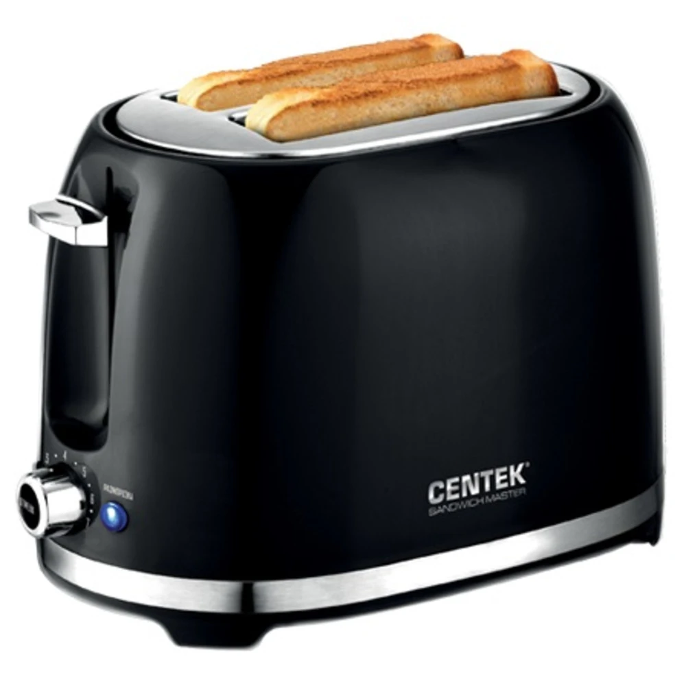 Тостер Centek СТ-1432 Black СТ-1432-B 850 Вт