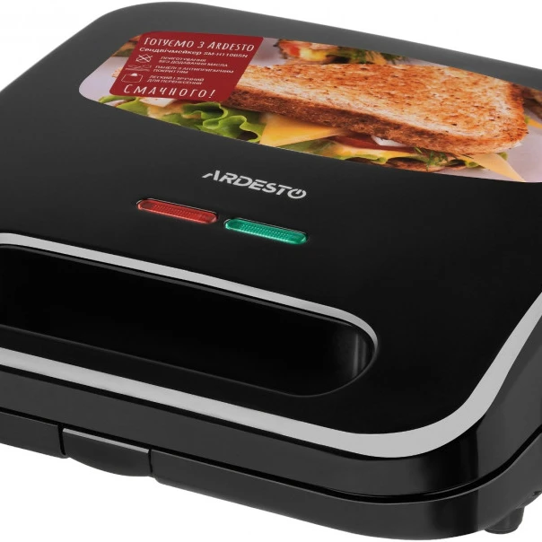 Прочее ARDESTO Сэндвичмейкер SM-H110BSN черный