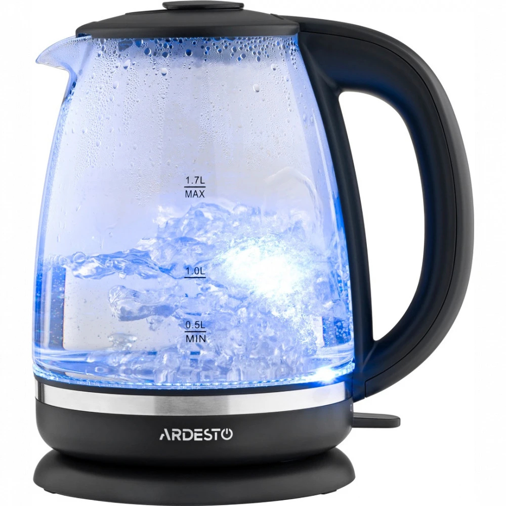ARDESTO EKL-F100 черный Чайник, 1.7 л., 2150 Вт
