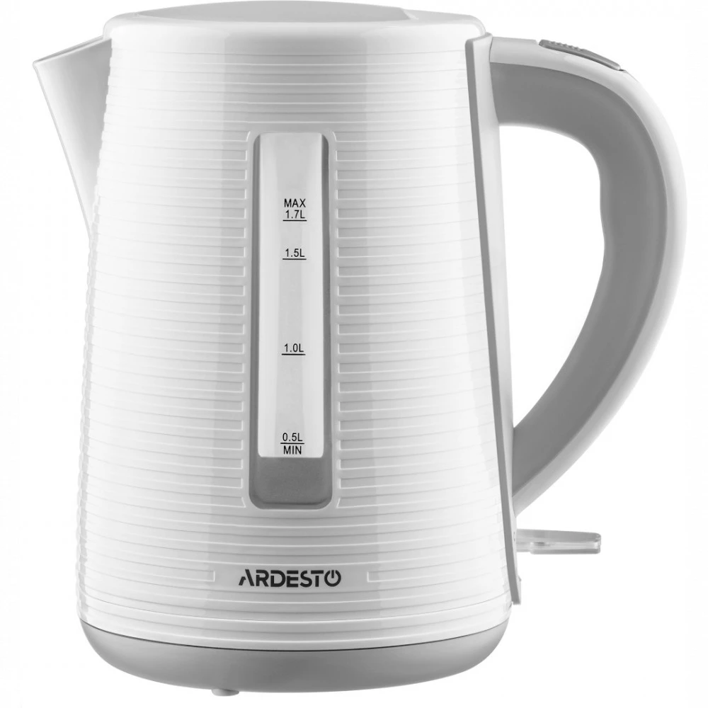 ARDESTO EKL-F17WG белый-серый Чайник, 1.7 л., 2150 Вт