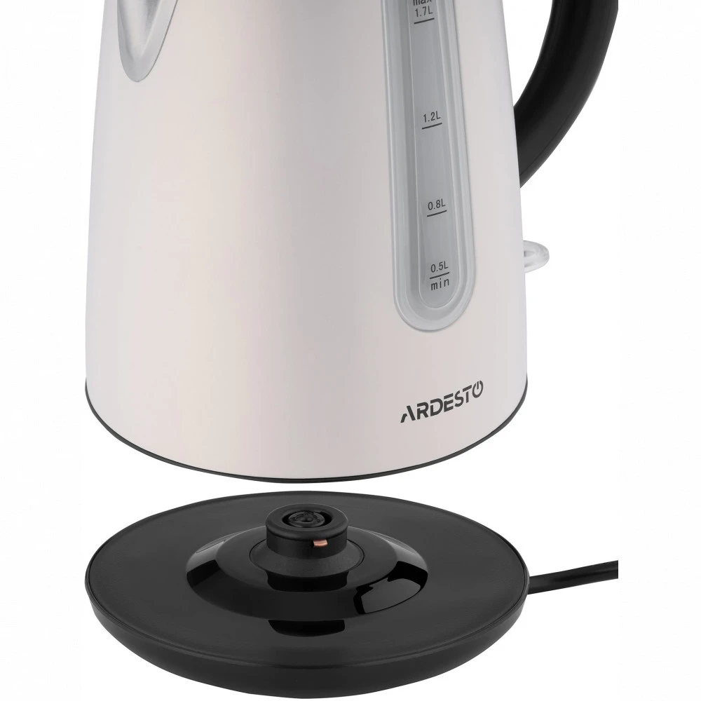 ARDESTO EKL-F300W белый Чайник, 1.7 л., 2150 Вт