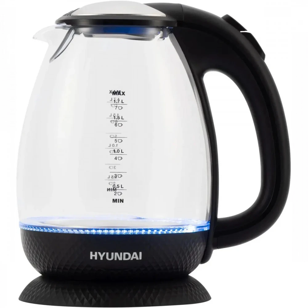 Hyundai HYK-G3804 Чайник, 1.7 л., 2200 Вт