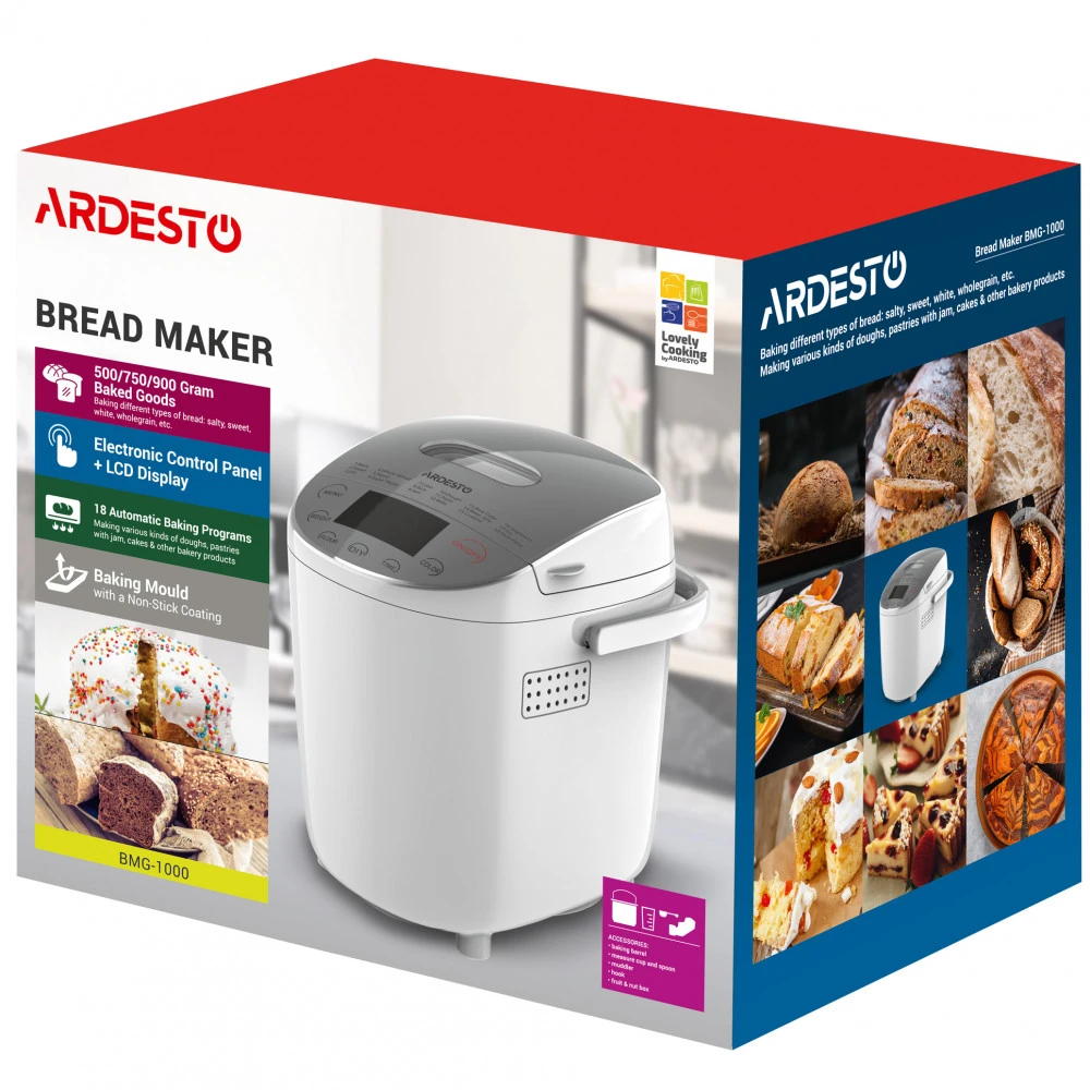 Хлебопечь ARDESTO BMG-1000 500 Вт