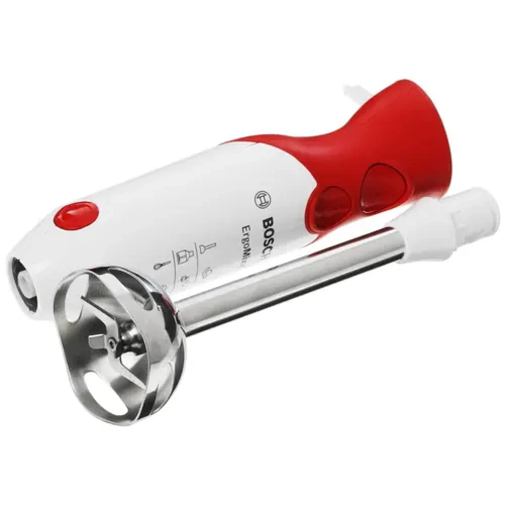 Блендер Bosch MSM64110 White/red Погружной, 450 Вт