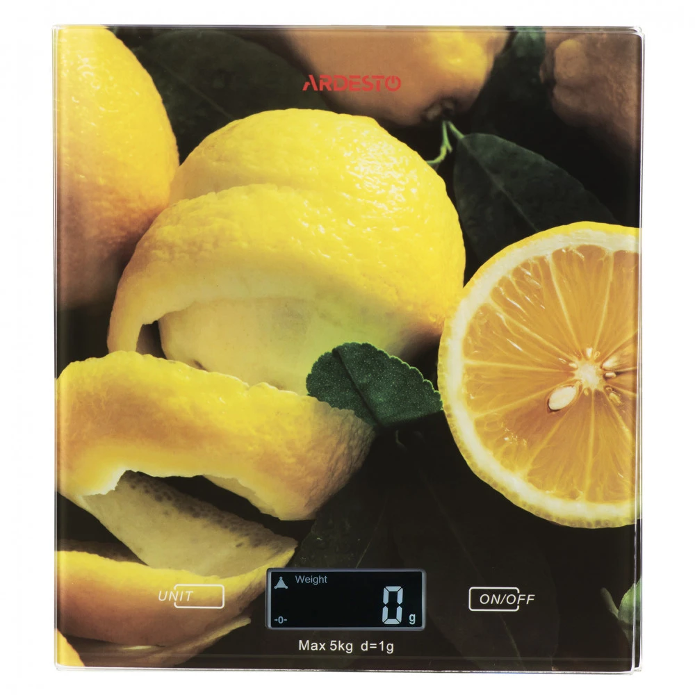 Весы ARDESTO SCK-893LEMON 5 кг.
