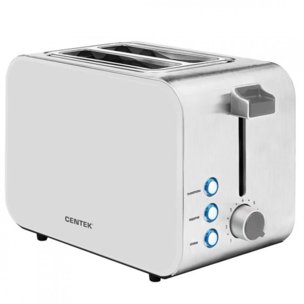 Тостер Centek CT-1422 CT-1422 WHITE 850 Вт