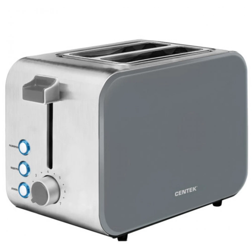 Тостер Centek CT-1422 CT-1422 GRAY 850 Вт