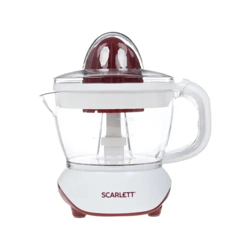 Соковыжималка Scarlett SC-JE50C06 White/red Центробежная, 25 Вт