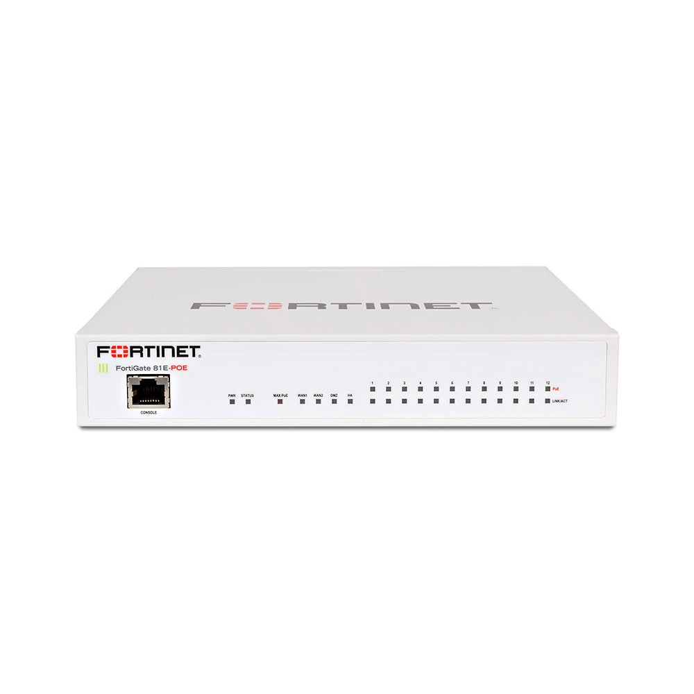 Аппаратный файрвол Fortinet FG-81E-POE-BDL