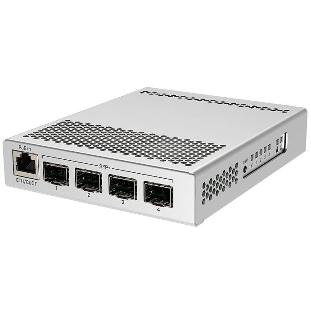 Коммутатор Mikrotik CRS305-1G-4S+IN 1000 Base-TX (1000 мбит/с), 4 SFP порта