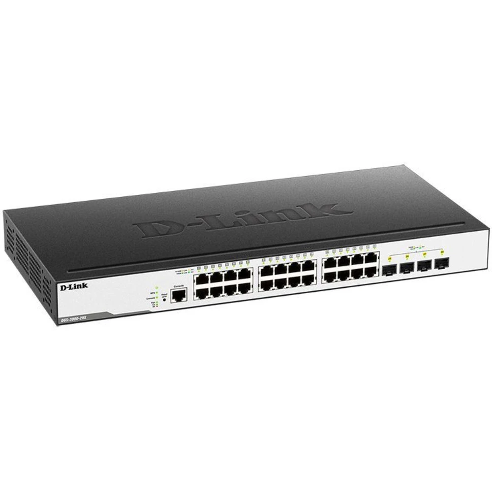 Коммутатор D-link DGS-3000-28X/B1A 1000 Base-TX (1000 мбит/с)