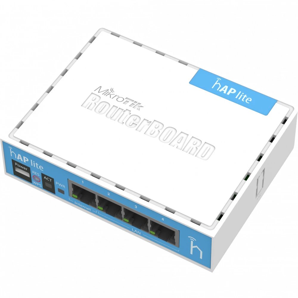 Маршрутизатор Mikrotik RB941-2nD 10/100 Base-TX (100 мбит/с)