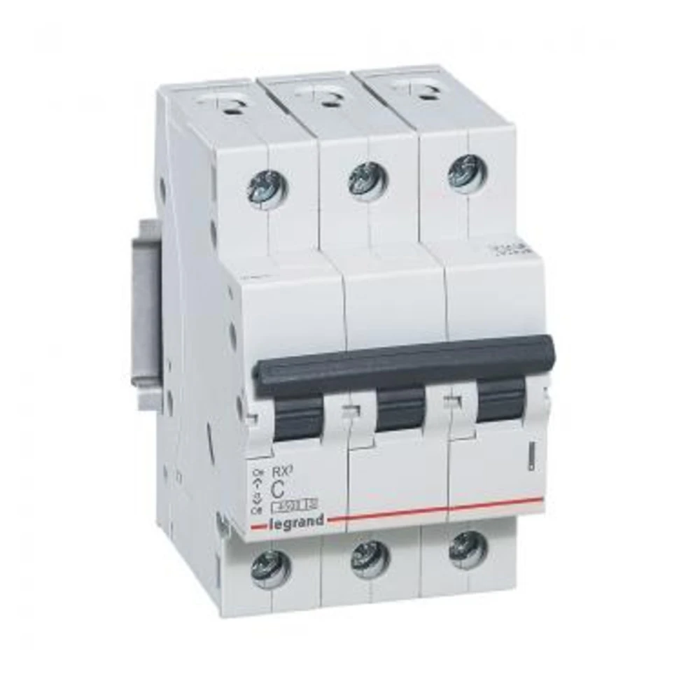 Legrand RX3 Автомат 4,5кА тип С 20А 3п 419709