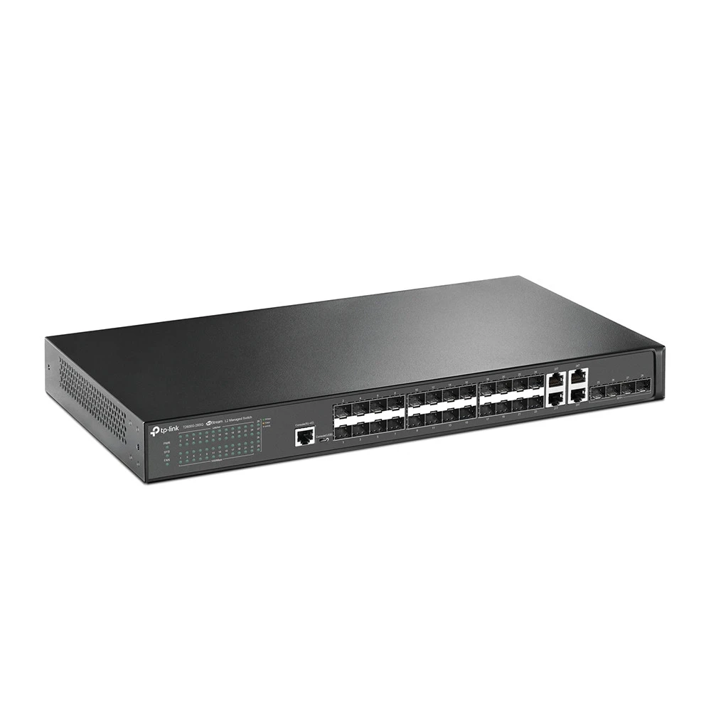 Коммутатор TP-Link JetStream T2600G-28SQ 24 SFP порта