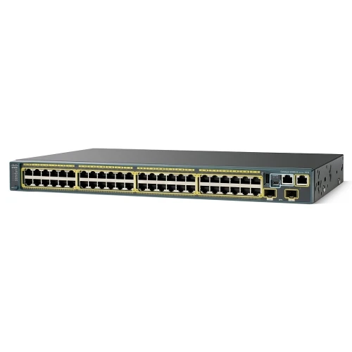 Коммутатор Cisco Catalyst 2960S WS-C2960S-48TS-L 1000 Base-TX (1000 мбит/с), 4 SFP порта