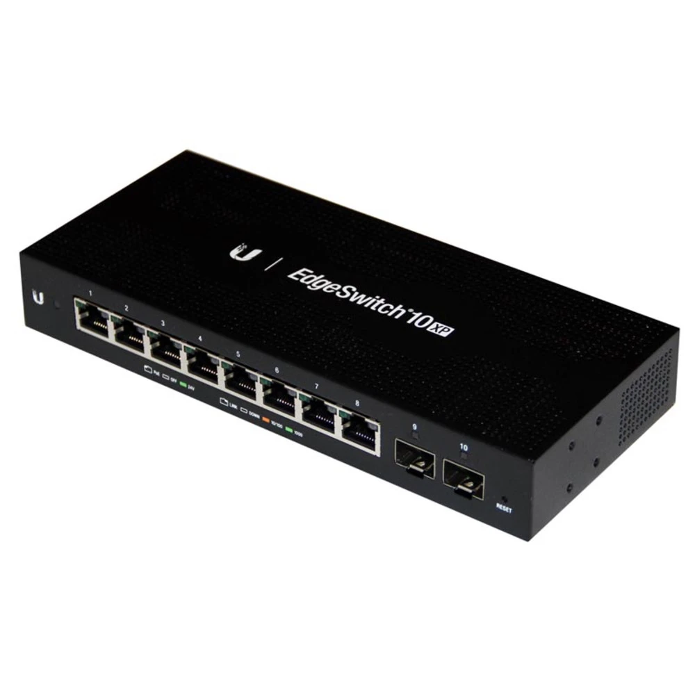 Коммутатор Ubiquiti EdgeSwitch 10XP ES-10XP-EU 1000 Base-TX (1000 мбит/с), 2 SFP порта