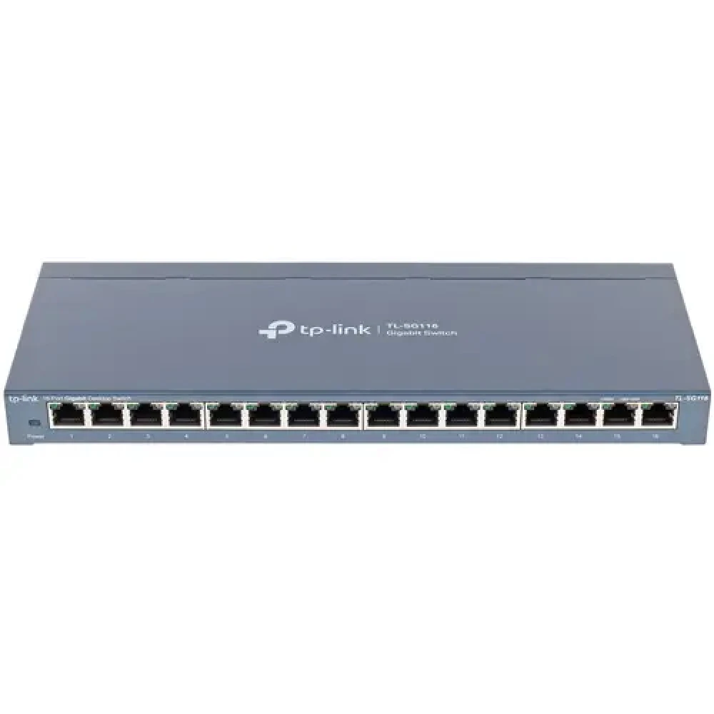 Коммутатор TP-Link TL-SG116 1000 Base-T (1000 мбит/с)
