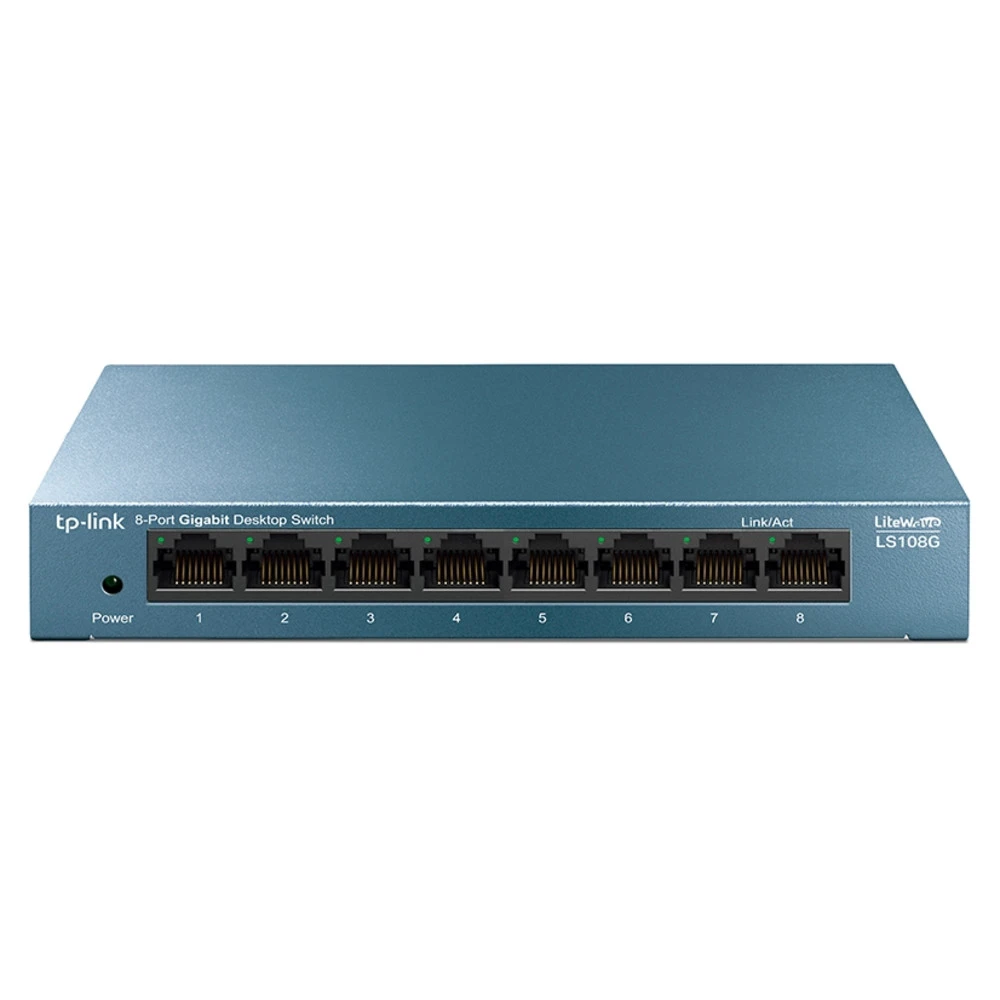 Коммутатор TP-Link LS108G 1000 Base-TX (1000 мбит/с)