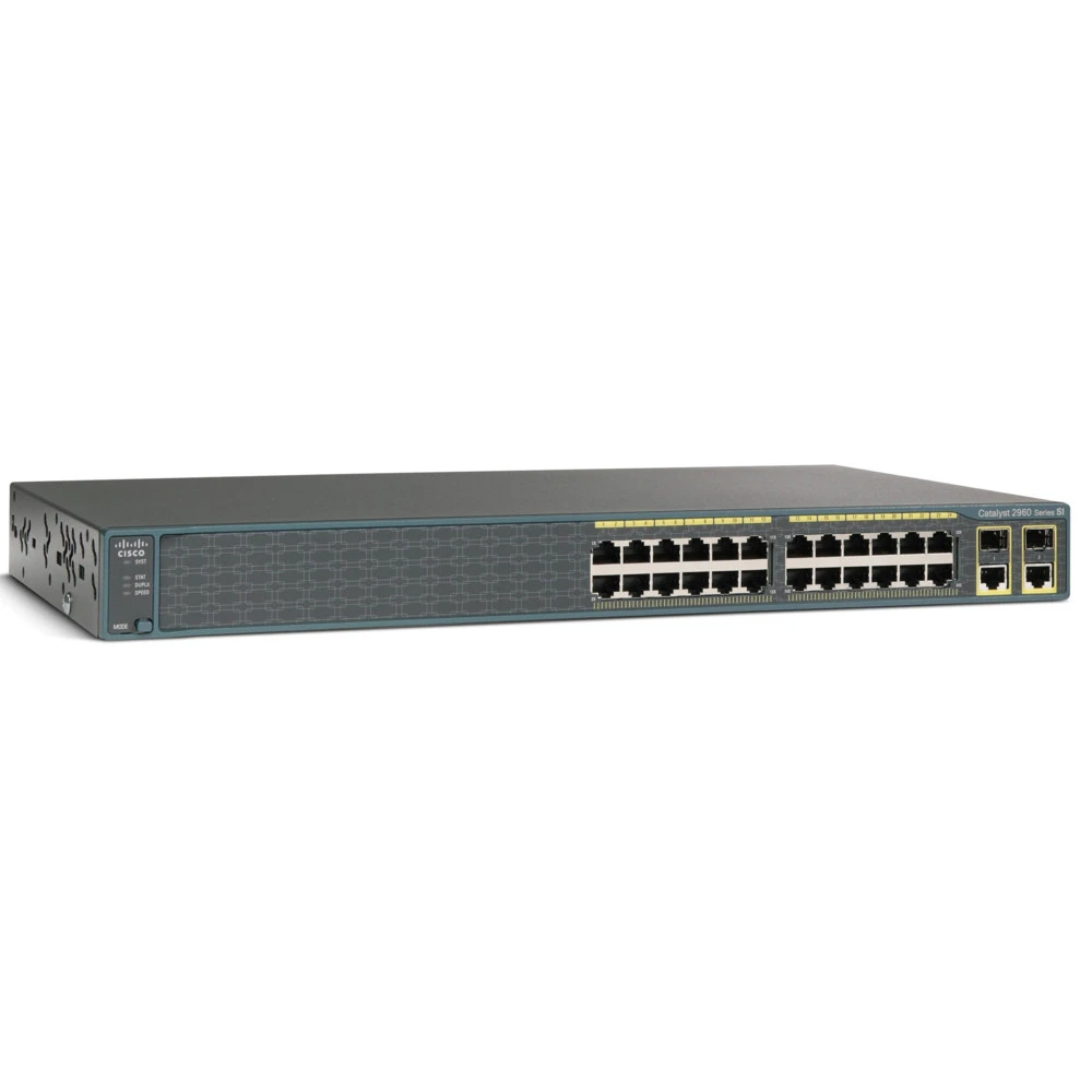 Коммутатор Cisco Catalyst 2960 WS-C2960-24TT-L 100 Base-TX (100 мбит/с)