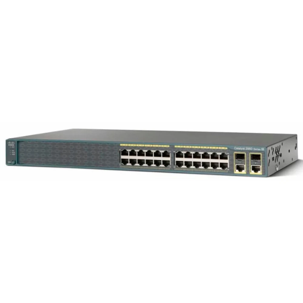 Коммутатор Cisco Catalyst 2960 WS-C2960-24TT-L 100 Base-TX (100 мбит/с)