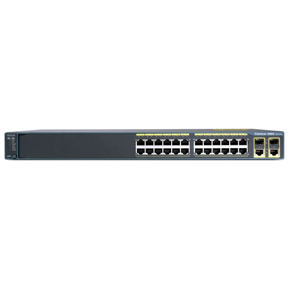 Коммутатор Cisco Catalyst 2960 WS-C2960-24TT-L 100 Base-TX (100 мбит/с)