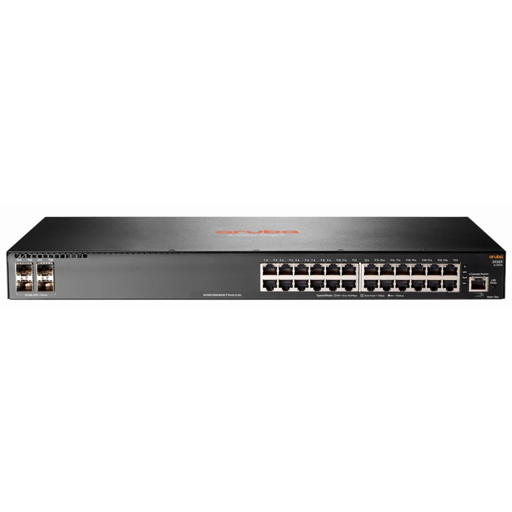 Коммутатор Aruba 2930F JL253A#ABB 1000 Base-TX (1000 мбит/с), 4 SFP порта