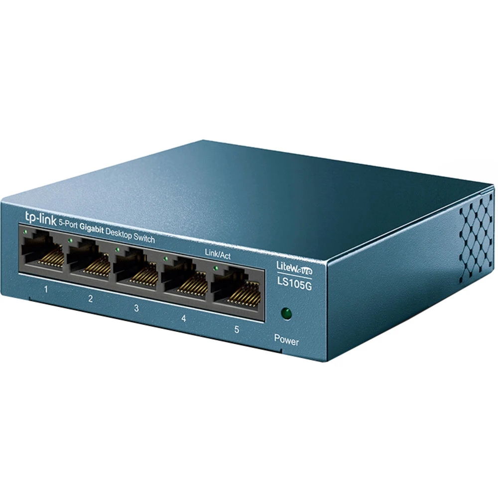 Коммутатор TP-Link (SOHO) LS105G 1000 Base-TX (1000 мбит/с)