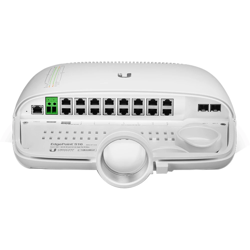 Коммутатор Ubiquiti EP-S16 1000 Base-TX (1000 мбит/с), 2 SFP порта