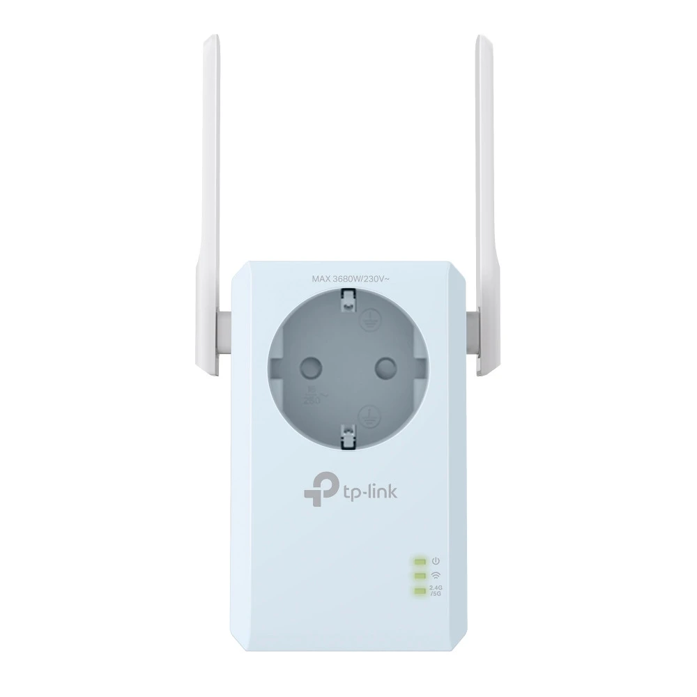 Усилитель сигнала Wi-Fi TP-Link RE365 10/100 Base-TX (100 мбит/с), Wi-Fi 5 (802.11a/ b/ g/ n/ ac), со встроенной антенной