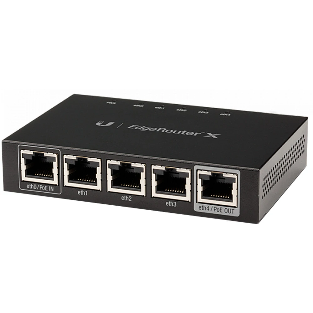 Маршрутизатор Ubiquiti ER-X-EU 10/100/1000 Base-TX (1000 мбит/с)