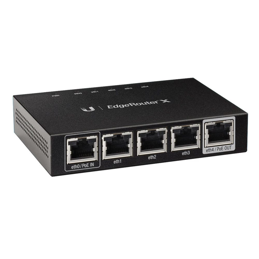 Маршрутизатор Ubiquiti ER-X-EU 10/100/1000 Base-TX (1000 мбит/с)