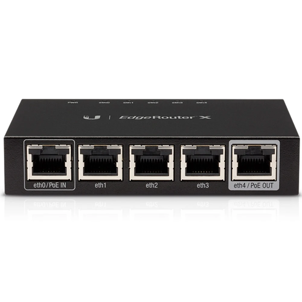 Маршрутизатор Ubiquiti ER-X-EU 10/100/1000 Base-TX (1000 мбит/с)